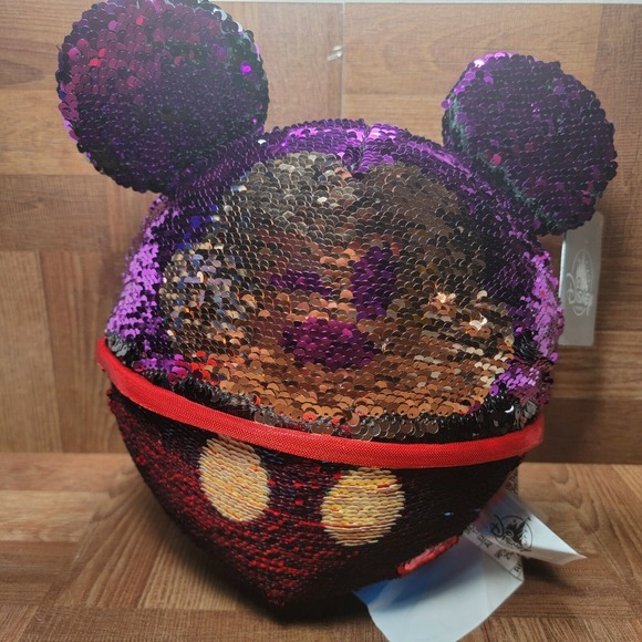Disney Mickey Mouse Flip‎ Sequin Plush Ball - Picture 4 of 7